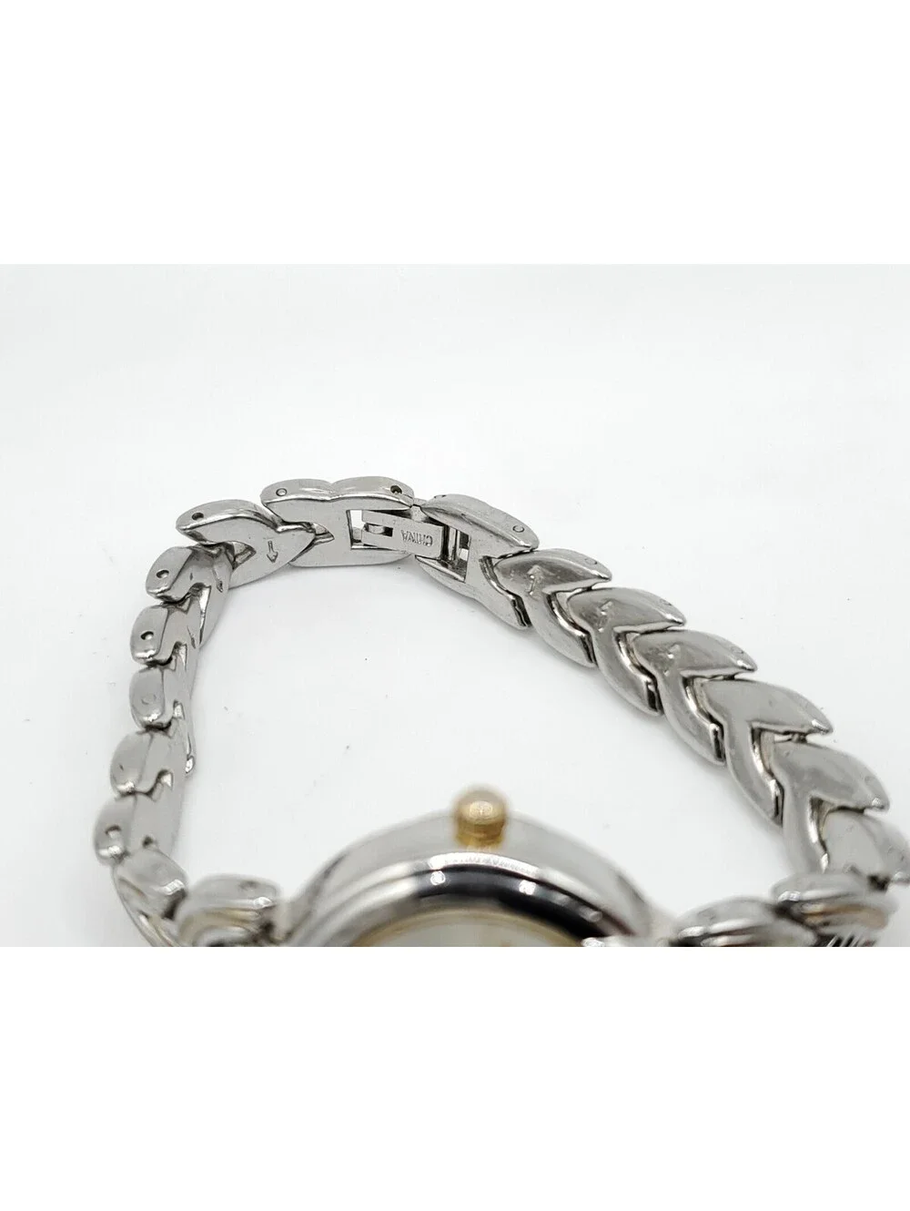 Faded Glory Quartz Women Watch New Battery Silver Tone Oval 18mm